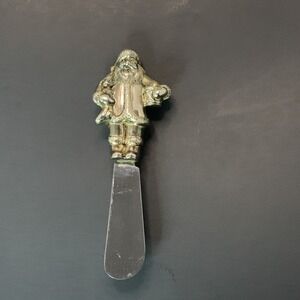 Wallace Stainless Steel Christmas Butter Cheese Spreader Knife